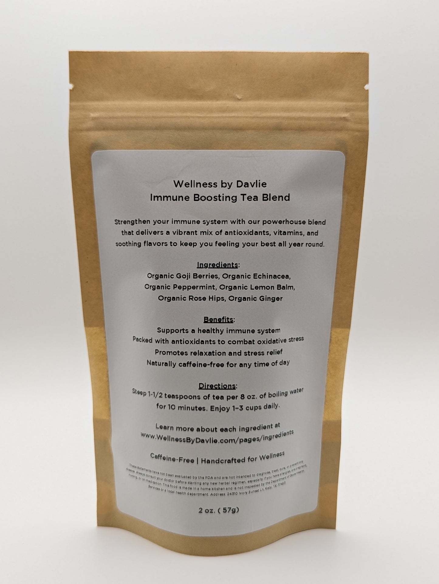 Immune-Boosting Tea Blend
