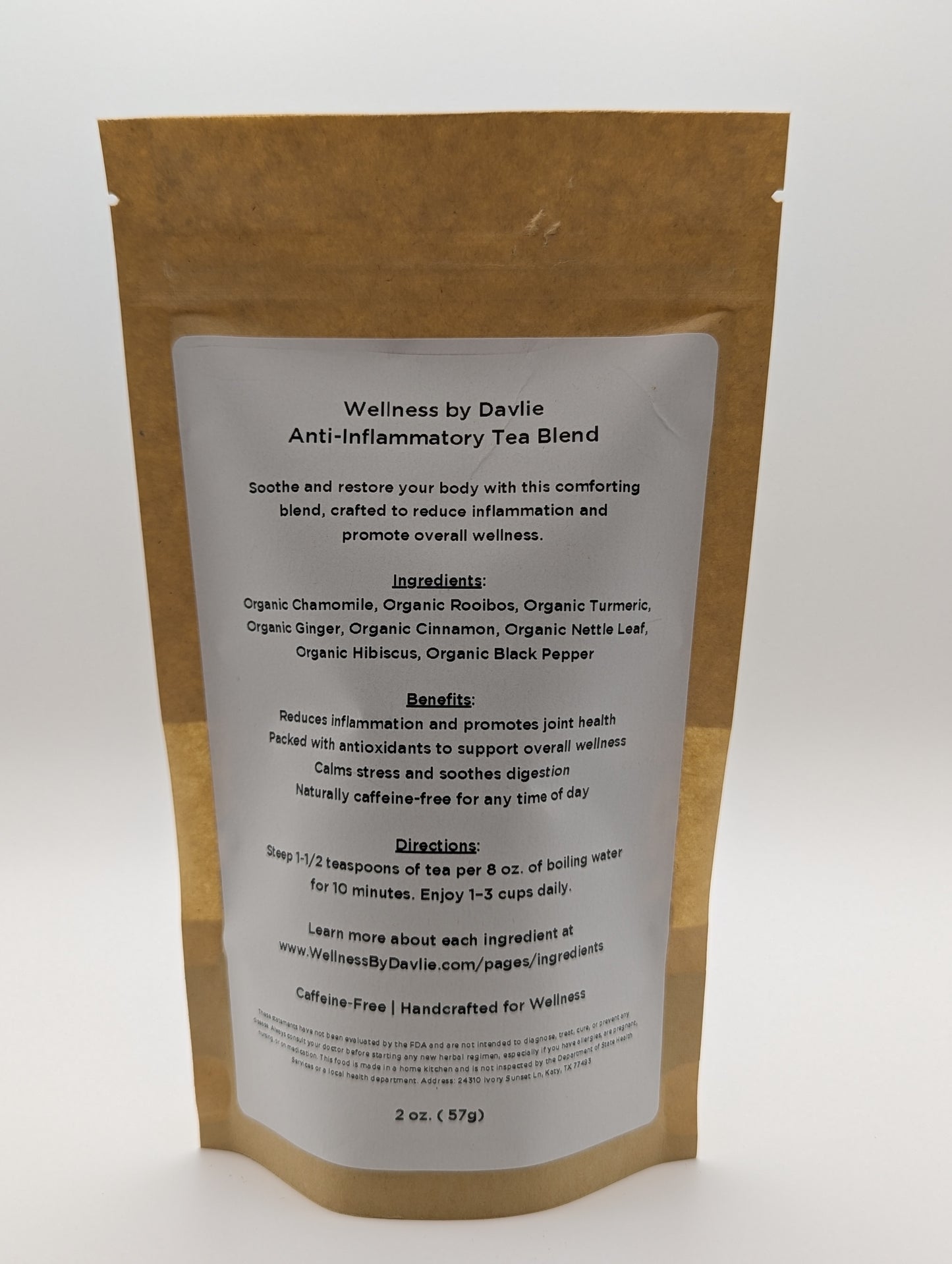 Anti-Inflammatory Tea Blend
