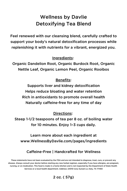 Detoxifying Tea Blend